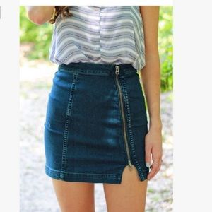 This way or that mini skirt Sz 4 Free People